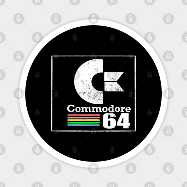 Commodore C - Vintage Magnet by asterami